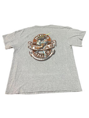 Texas Longhorns UT Gray Football T Shirt Mens XL Longhorn NCAA Big 12 Austin